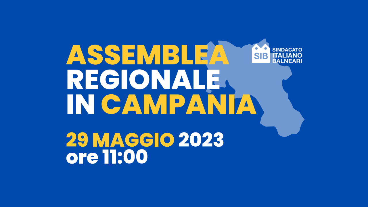 Assemblea Regionale in Campania 29 Maggio 2023