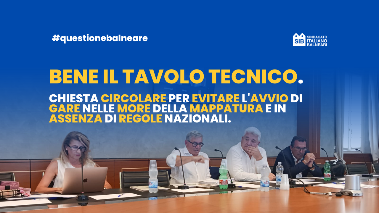 Tavolo tecnico 4 Luglio 2023